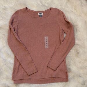 Pink Long Sleeve Sweater